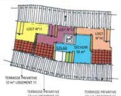 Plan du 4ème étage