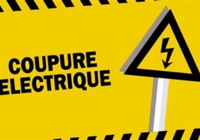 coupure d'électricité