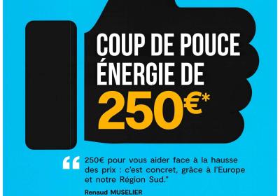 COUP DE POUCE ÉNERGIE DE 250€ : dossier à remplir
