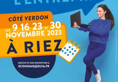 Les jeudis de l'emploi et de l'entreprise 9,16,23 et 30 novembre