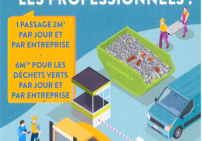 Accès aux déchèteries devient payant pour les professionnels