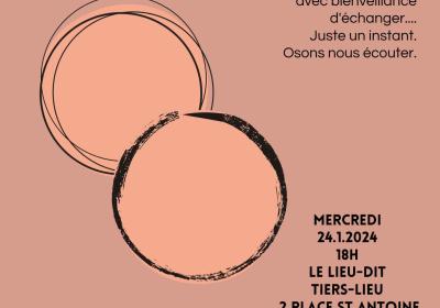 Conférence : tester l'approche du dialogue selon David Bohm, le 24 janvier à 18h au Tiers lieu