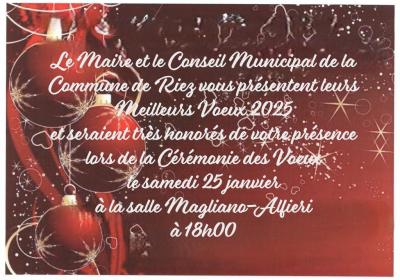 Voeux du Maire