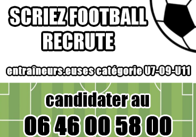 affiche sporting club riézois recrute