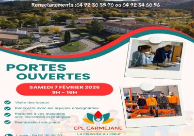 Portes ouvertes EPL Carmejane