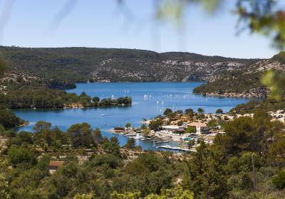 Route du Lac d'Esparron de Verdon - Lac