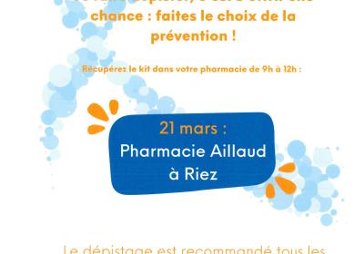 affiche mars bleu - Mars bleu