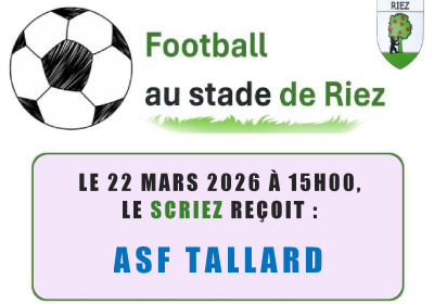 affiche foot - Match