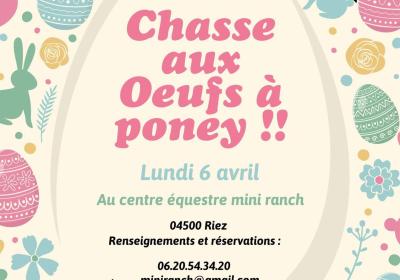 Chasse aux oeufs à poney_Riez - Chasse aux oeufs à poney_Riez