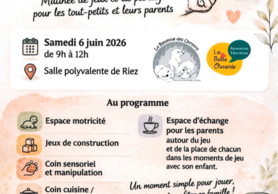 affiche crèche