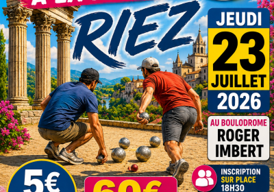 affiche concours pétanque du 23 juillet