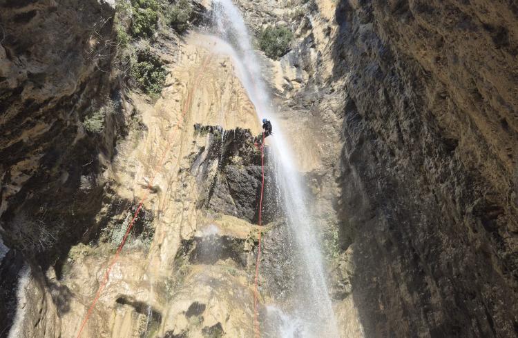 Canyoning moustier st marie riou - 