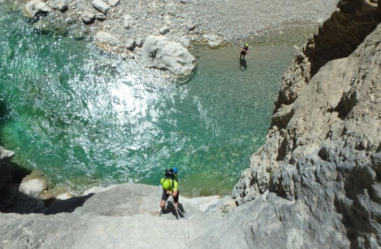 Canyoning sportif dans le Verdon - Canyoning sportif dans le Verdon