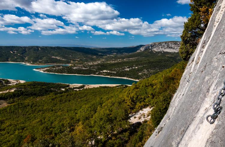 Lac sainte crois et escalade - 