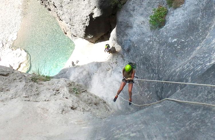 Canyoning dans le Verdon avec Rocksiders - 