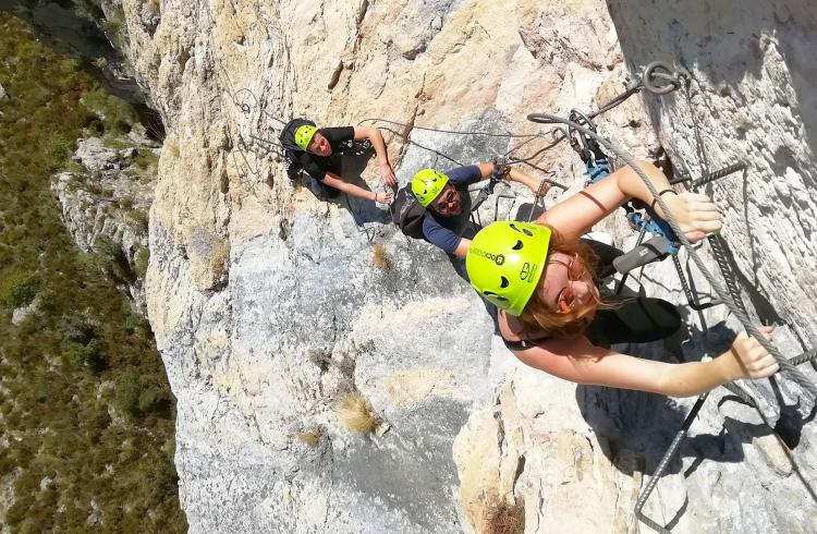 Via ferrata avec Rocksiders - 