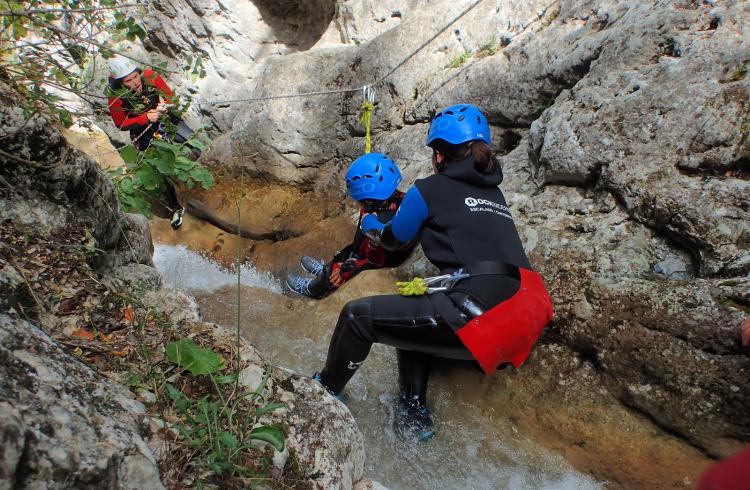 Canyoning familial avec ROCKSIDERS - 