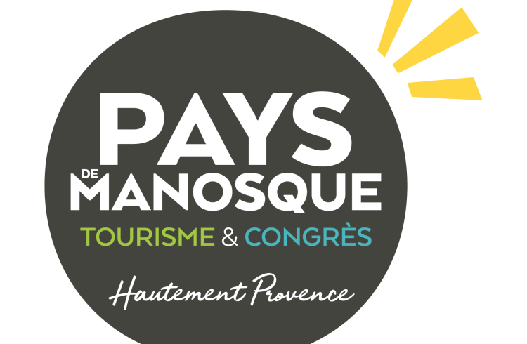 Office de Tourisme et des Congrès du Pays de Manosque - LOGOTYPE Pays de Manosque Quadri