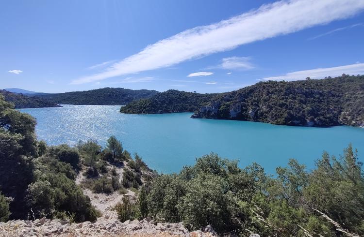 Circuit du Verdon inattendu - Lac d'Esparron-de-Verdon