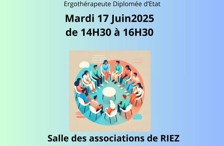 Atelier collectif pour les aidants : la prévention des chutes à domicile_Riez - Atelier collectif pour les aidants : la prévention des chutes à domicile_Riez