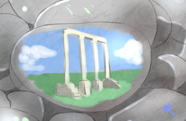 dessin peinture sur galets