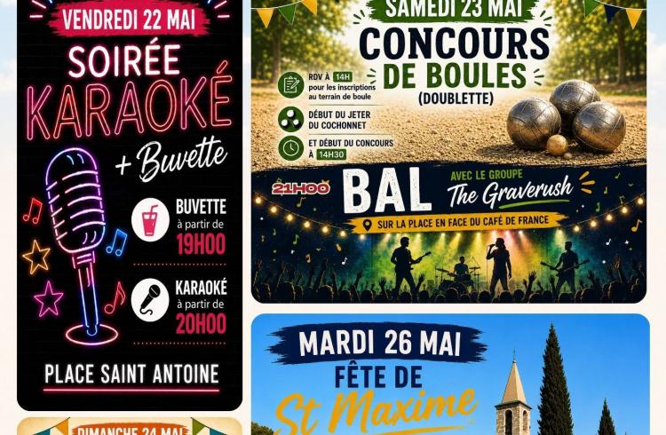 affiche fête de la pentecôte riez
