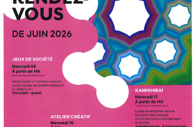 affiche dlva médiathèque juin