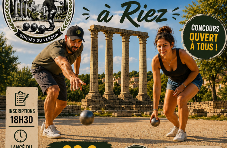 Affiche la boule riézoise pour le 30 juillet 2026