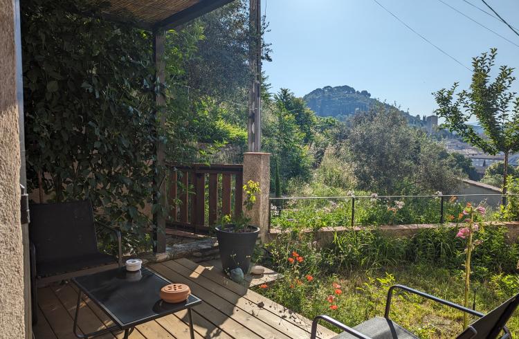 Terrasse Chambre Village - 