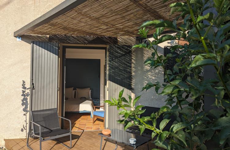 Terrasse Chambre Village - 