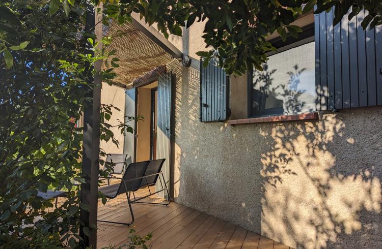 Terrasse Chambre Village - 