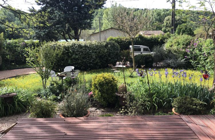 Le jardin de la terrasse - 