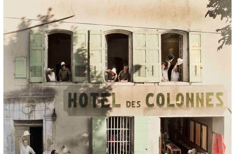 Hôtel - chambre d'Hôtes les Colonnes - Façade